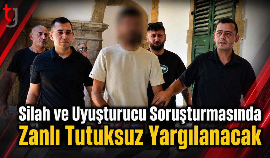 Silah ve Yasaklı Madde Soruşturmasında Zanlı Tutuksuz Yargılanacak