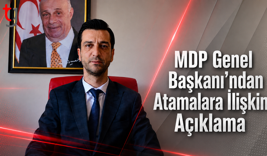 MDP Genel Başkanı Buray Büsküvütçü'den Atamalara İlişkin Açıklama
