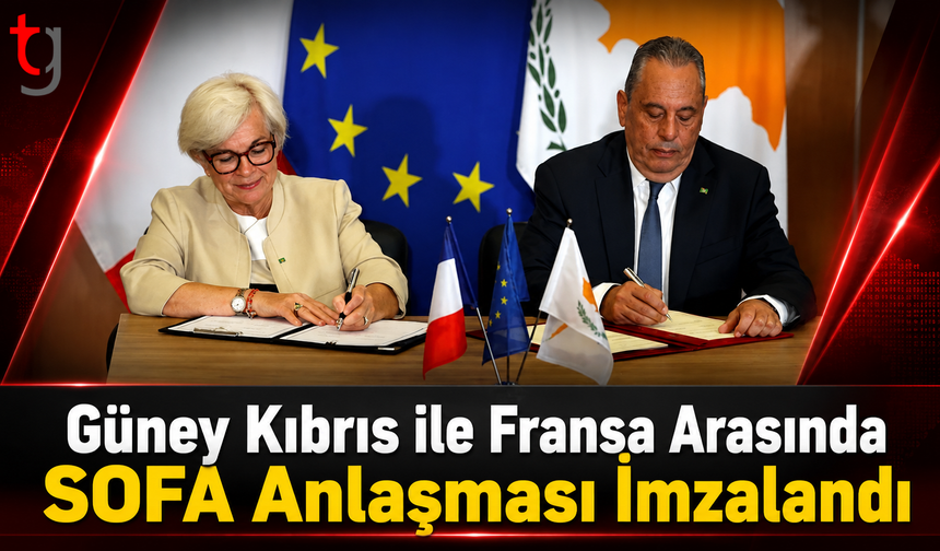 Güney Kıbrıs ile Fransa Arasında SOFA Anlaşması İmzalandı