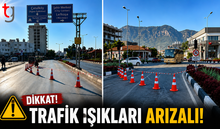 Dikkat! Trafik Işıkları Arızalı
