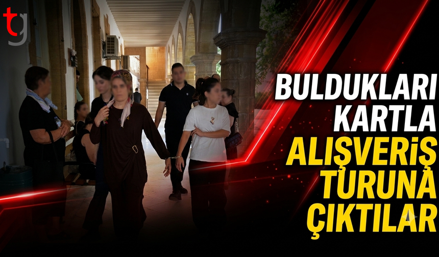 Buldukları Kartla Alışveriş Turuna Çıktılar