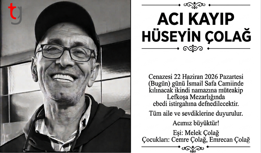 Lefkoşa’nın Acı Kaybı: Hüseyin Çolağ Hayatını Kaybetti