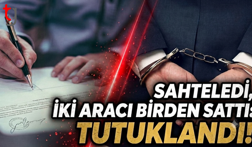Vekaletname Sahteledi, İki Aracı Birden Sattı: Tutuklandı!