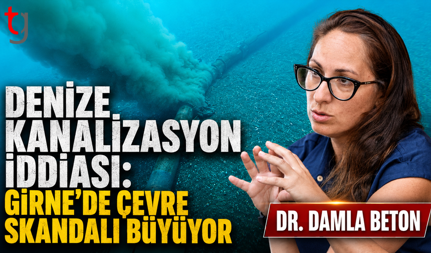 Denize Kanalizasyon İddiası: Girne’de Çevre Skandalı Büyüyor
