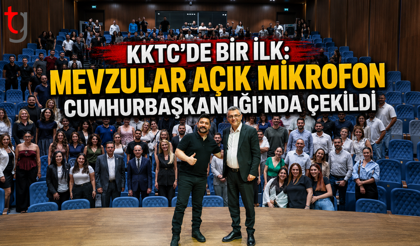 Erhürman, “Mevzular Açık Mikrofon”a Konuk Oldu: KKTC’de Bir İlk Yaşandı