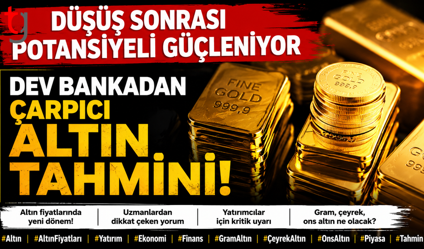 Dev Bankadan Altın Tahmini