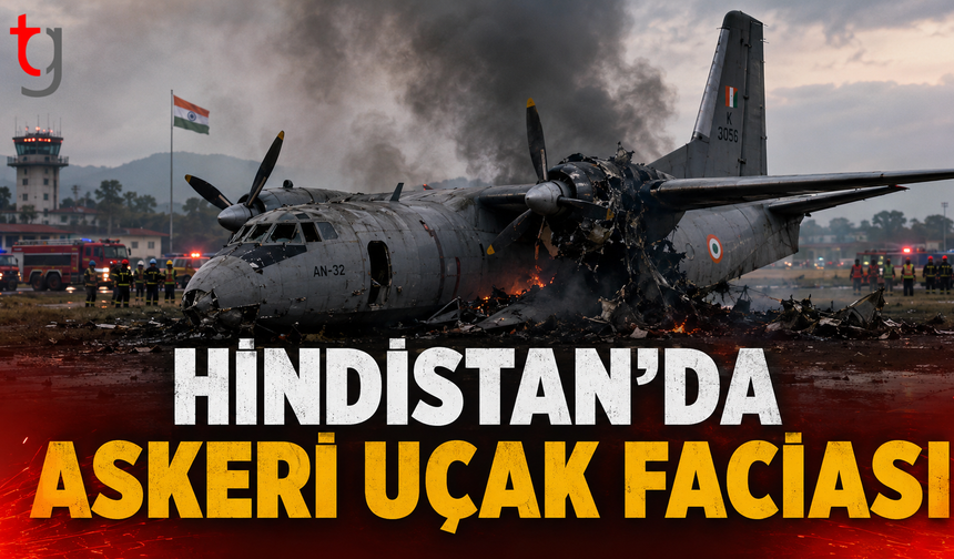 Hindistan’da Askeri Uçak Faciası: 5 Asker Hayatını Kaybetti
