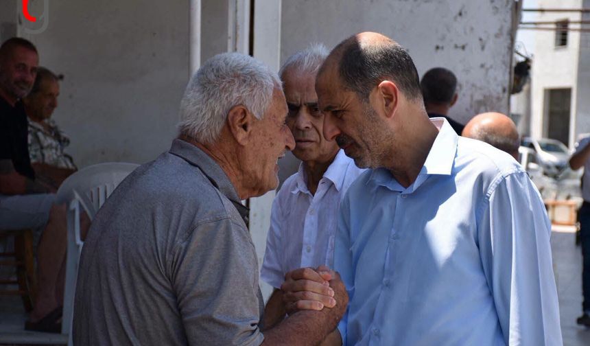 Özersay Dikmen’de Vatandaşlarla Buluştu