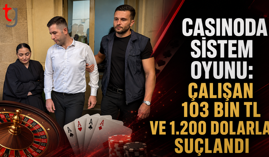Casinoda Sistem Oyunu: Çalışan 103 Bin TL ve 1.200 Dolarla Suçlandı