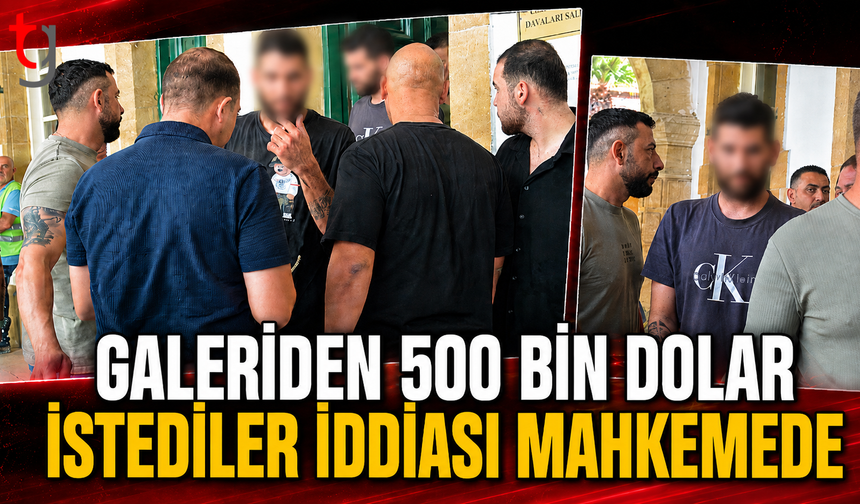 Galeriden 500 Bin Dolar İstediler İddiası Mahkemede
