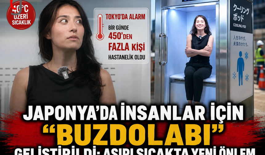 Japonya’da İnsanlar İçin “Buzdolabı” Geliştirildi: Aşırı Sıcakta Yeni Önlem