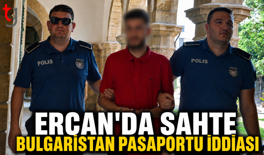 Ercan’da Sahte Bulgaristan Pasaportu