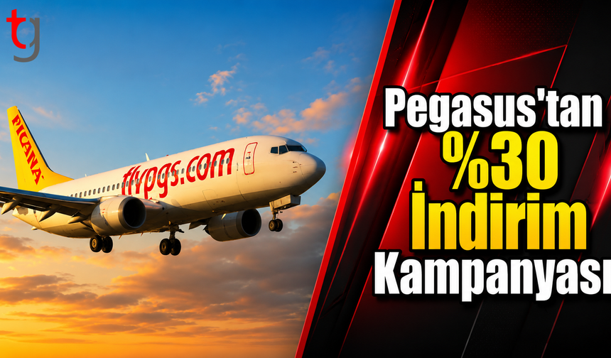 Pegasus’tan Mobil Uygulamaya Özel Yüzde 30 İndirim Kampanyası