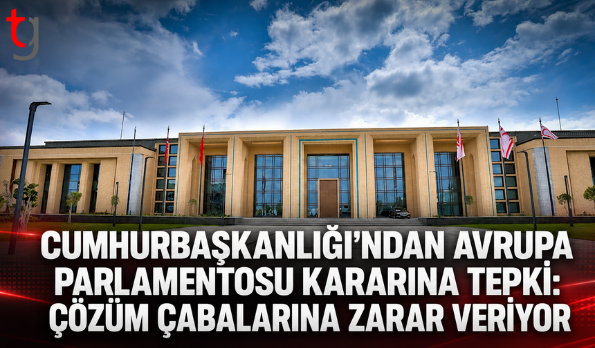 Cumhurbaşkanlığı’ndan Avrupa Parlamentosu Kararına Tepki: “Çözüm Çabalarına Zarar Veriyor”