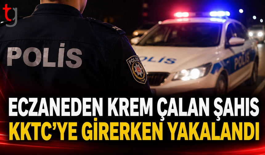 Gazimağusa’da Eczaneden Krem Hırsızlığı