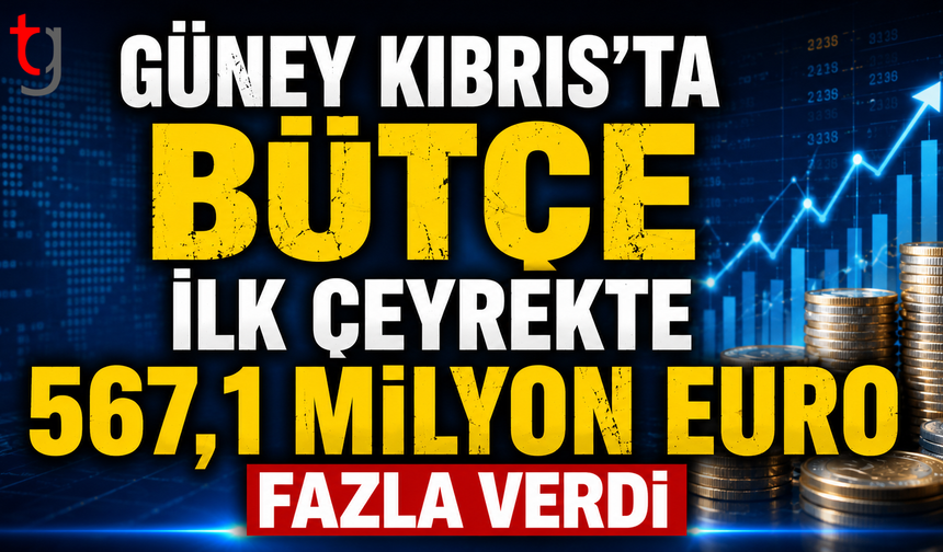 Güney Kıbrıs’ta Bütçe İlk Çeyrekte 567,1 Milyon Euro Fazla Verdi