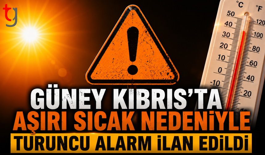 Güney Kıbrıs’ta Aşırı Sıcak Alarmı: Termometre 43 Dereceyi Gösterecek