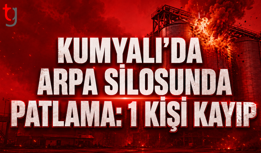 Kumyalı’da Arpa Silosunda Patlama: 1 Kişi Kayıp