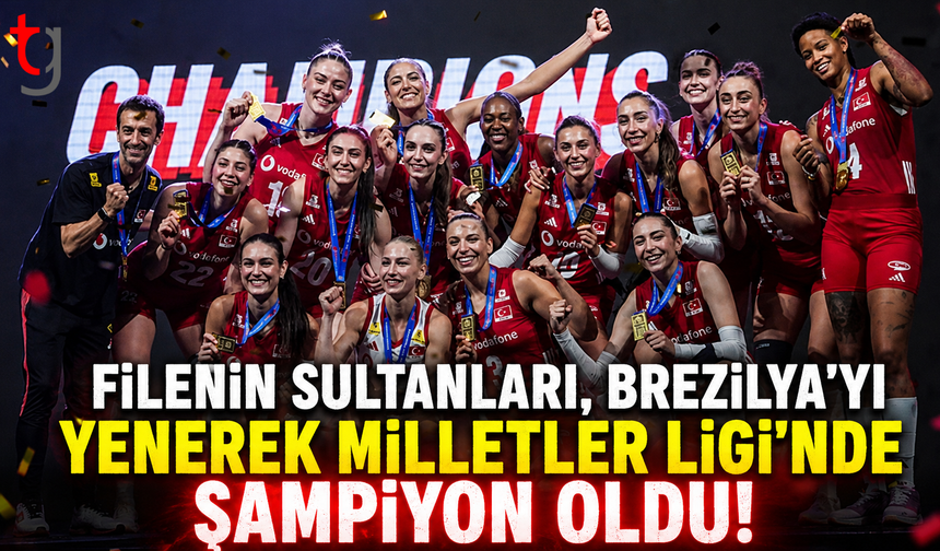Filenin Sultanları, Brezilya'yı yenerek Milletler Ligi'nde şampiyon oldu!