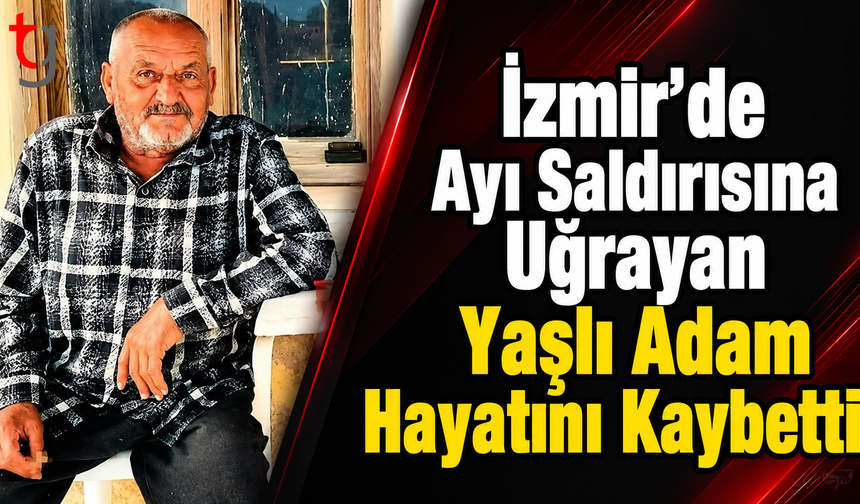 İzmir’de Ayı Saldırısına Uğrayan Yaşlı Adam Hayatını Kaybetti