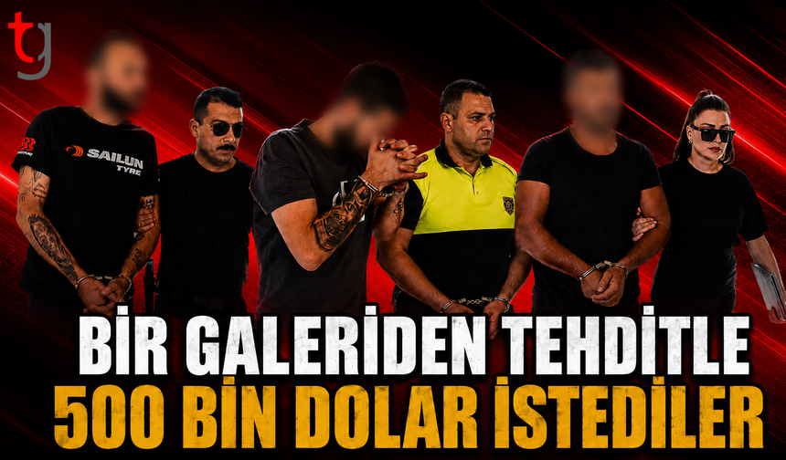 Bir Galeriden Tehditle 500 Bin Dolar İstediler İddiası
