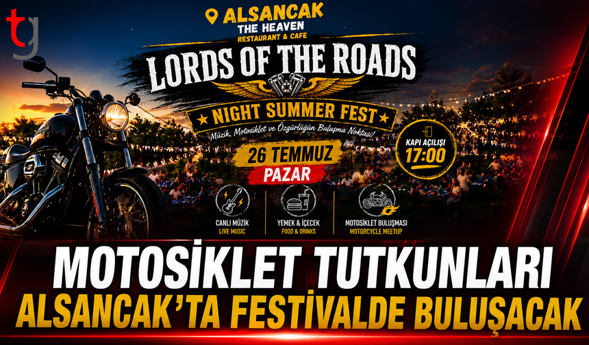 Motosiklet Tutkunları Alsancak’ta Festivalde Buluşacak