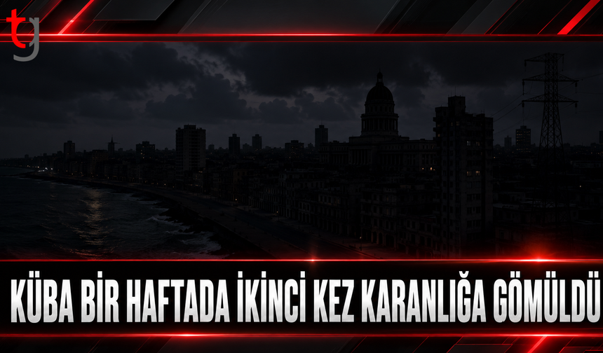 Küba Bir Haftada İkinci Kez Karanlığa Gömüldü: Ulusal Elektrik Şebekesi Çöktü