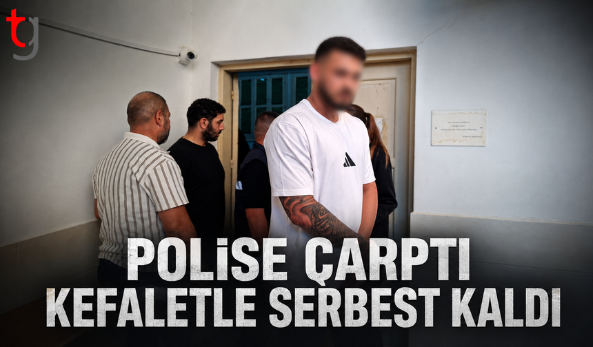 105 kilometre hızla polise çarptı, olay yerinden kaçtı. Ağır suçlamalara rağmen teminatla özgürlüğüne kavuştU