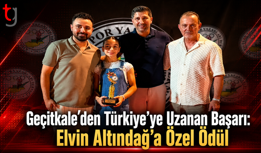 Geçitkale’den Türkiye’ye Uzanan Başarı: Elvin Altındağ’a Özel Ödül