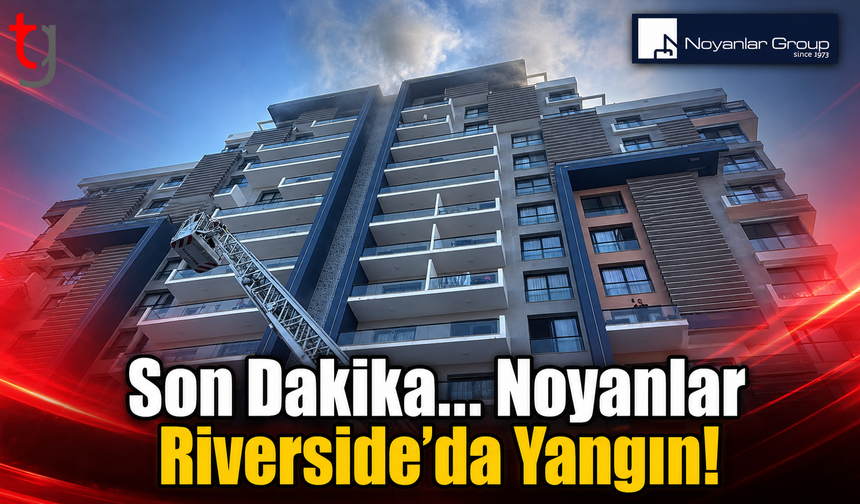 Noyanlar Riverside’da Yangın Paniği: 12’nci Katta Mahsur Kalanlar İçin Kurtarma Çalışması Başlatıldı
