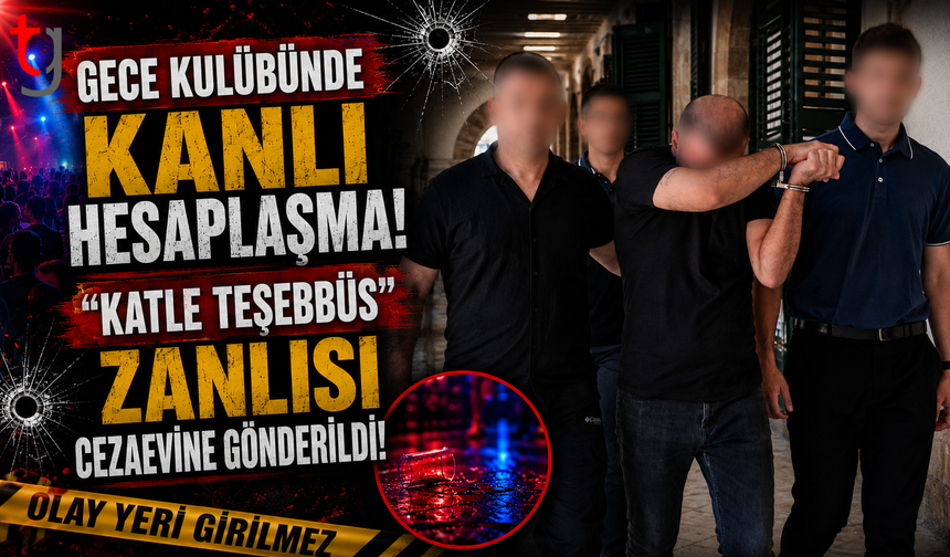 Gece Kulübünde Kanlı Hesaplaşma: "Katle Teşebbüs" Zanlısı Cezaevine Gönderildi!