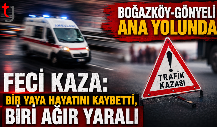Boğazköy-Gönyeli Ana Yolunda Feci Kaza: Bir Yaya Hayatını Kaybetti, Biri Ağır Yaralı