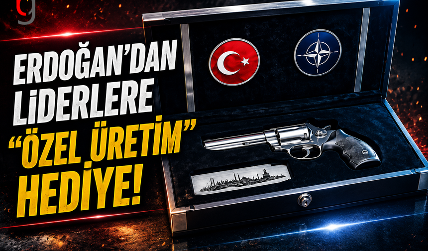 Erdoğan'dan Liderlere "Özel Üretim" Hediye
