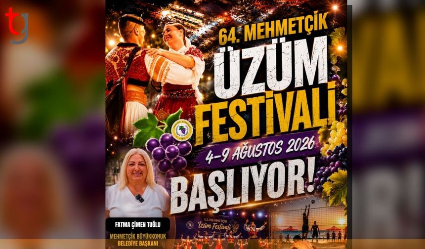 64. Mehmetçik Üzüm Festivali Başlıyor!