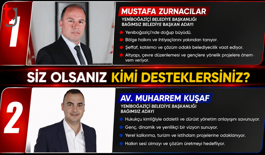 Yeniboğaziçi’nde Yarış Kızışıyor: Gözler İki Bağımsız Adayda