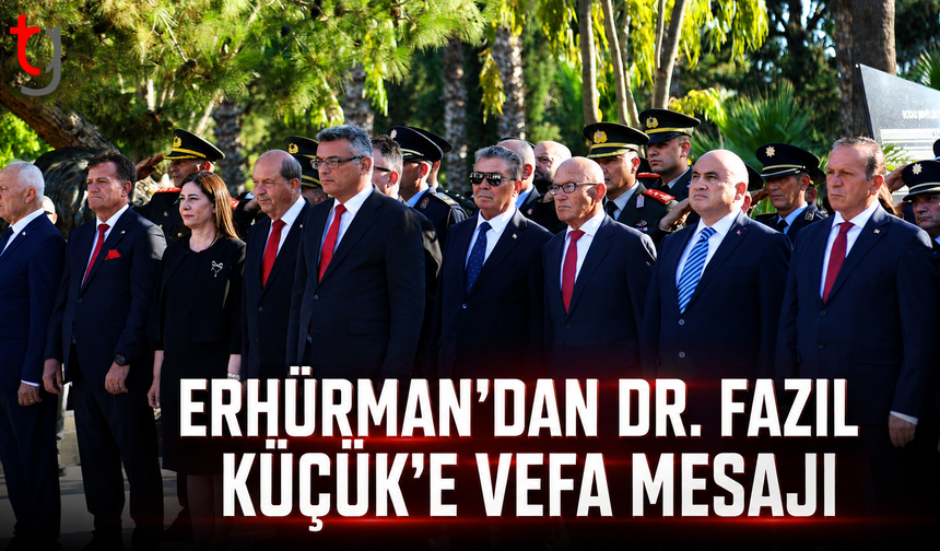 20 Temmuz’da Dr. Fazıl Küçük Anıt Mezarı’nda Anma Töreni