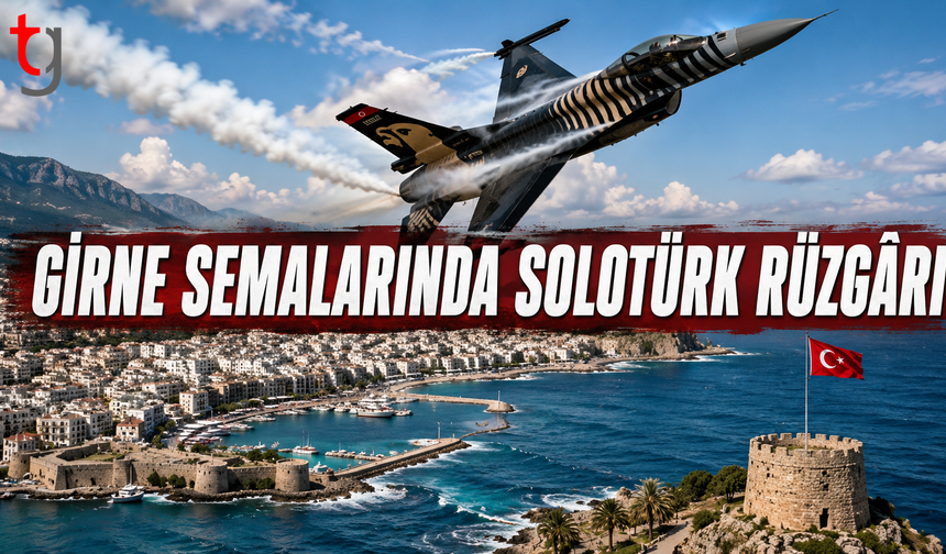 Girne Semalarında SOLOTÜRK Rüzgârı