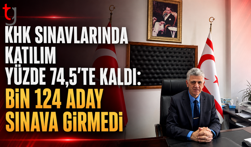 KHK Sınavlarında Katılım Yüzde 74,5’te Kaldı