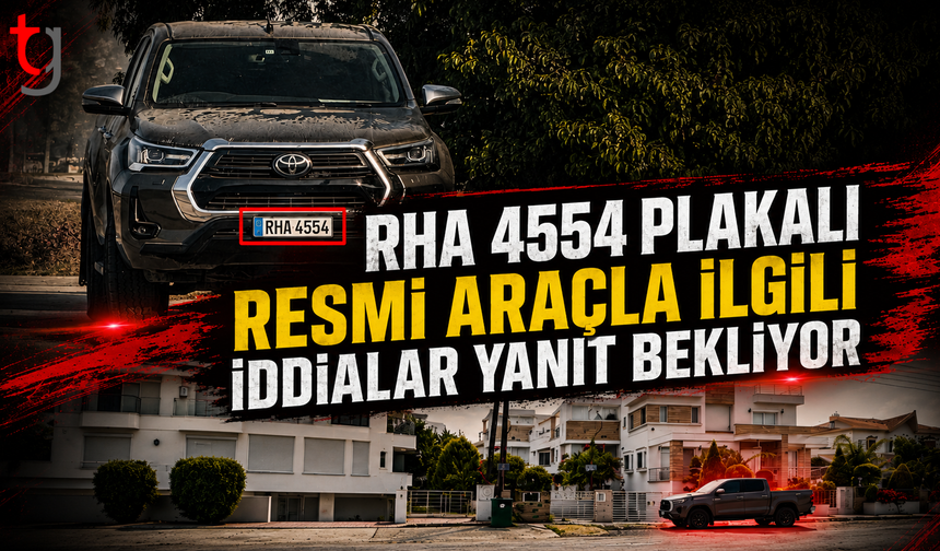 Şehir Planlama Dairesi’ne ait resmi araçla ilgili ihbar: “Şahsi kullanım mı var?”