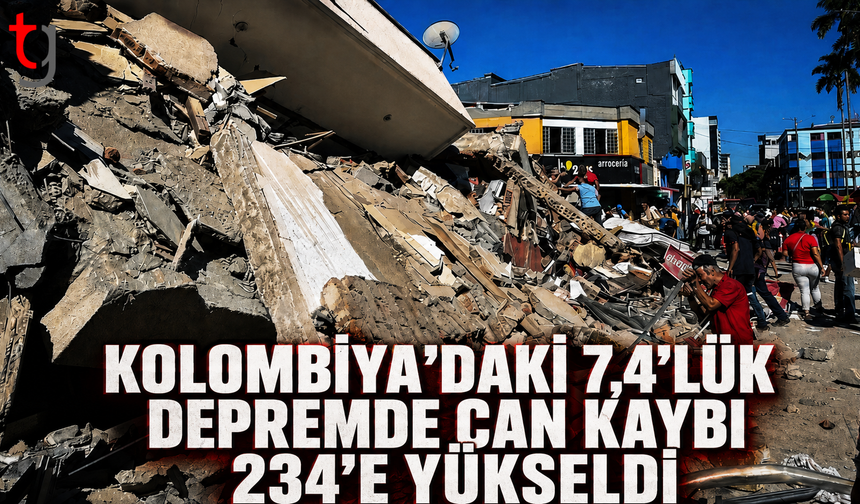 Kolombiya’daki 7,4’lük Depremde Can Kaybı 234’e Yükseldi