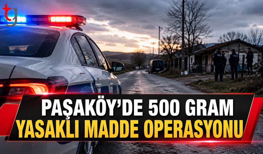 Paşaköy’de 500 Gram Yasaklı Madde Operasyonu