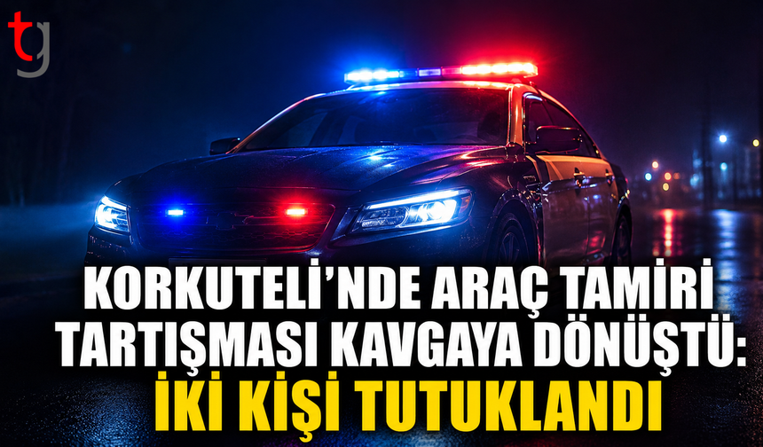 Korkuteli’nde Araç Tamiri Tartışması Kavgaya Dönüştü: İki Kişi Tutuklandı