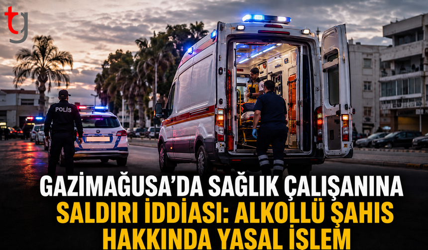 Gazimağusa’da Sağlık Çalışanına Saldırı İddiası: Alkollü Şahıs Hakkında Yasal İşlem