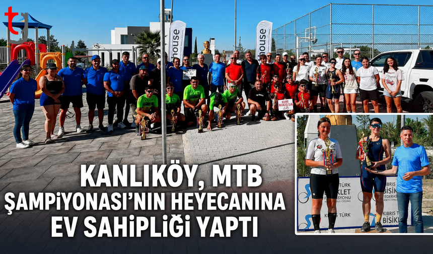 Kanlıköy, MTB Şampiyonası’nın Heyecanına Ev Sahipliği Yaptı