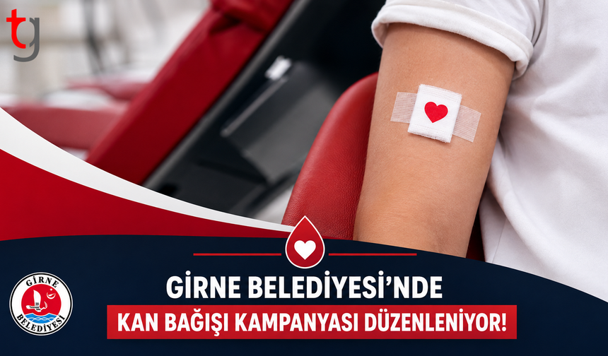 Girne Belediyesi’nde kan bağışı kampanyası düzenleniyor!
