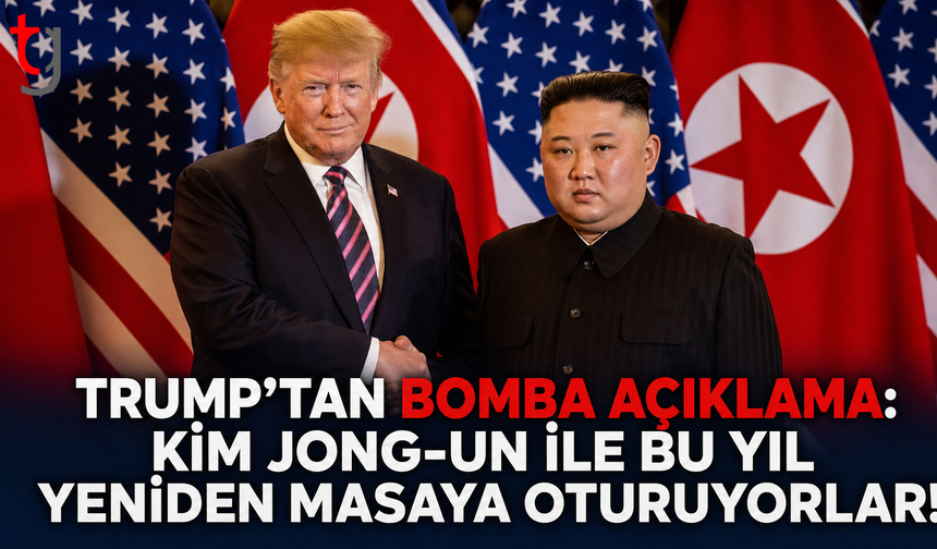 Trump'tan Bomba Açıklama: Kim Jong-un ile Bu Yıl Yeniden Masaya Oturuyorlar!