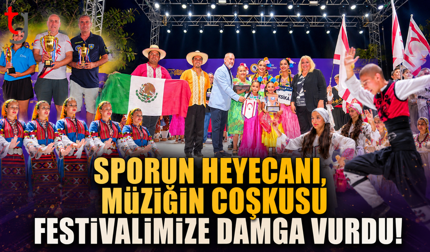 Sporun Heyecanı, Müziğin Coşkusu Festivalimize Damga Vurdu!