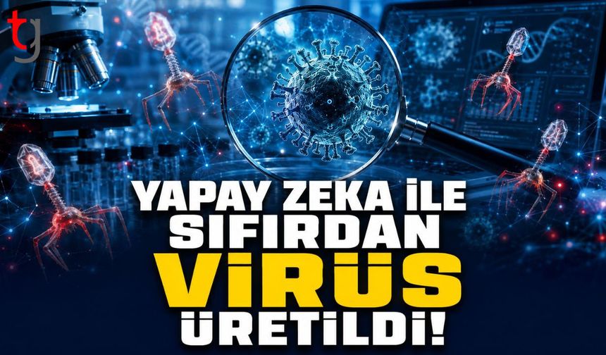 Yapay Zeka ile Sıfırdan Virüs Üretildi!