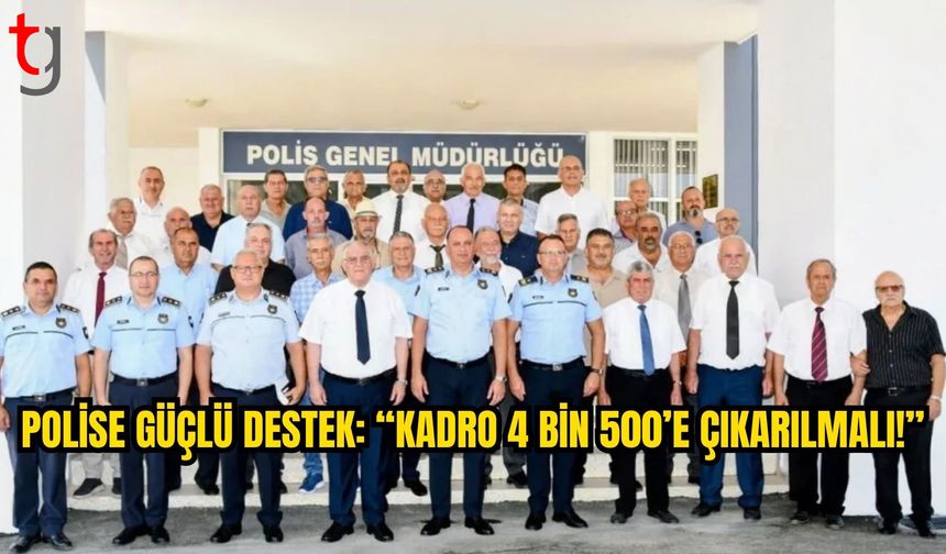 Emekli Polislerden Polis Genel Müdürlüğü’ne Destek Ziyareti