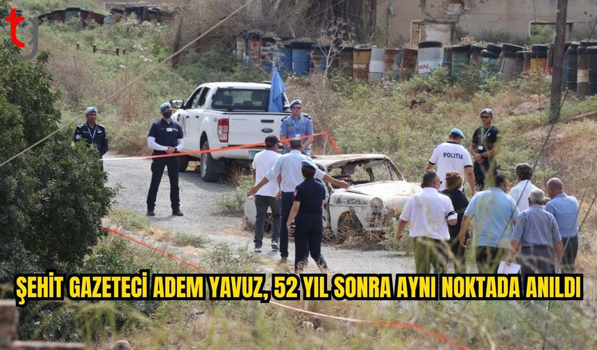 Şehit Gazeteci Adem Yavuz, Saldırıya Uğradığı Noktada Anıldı
